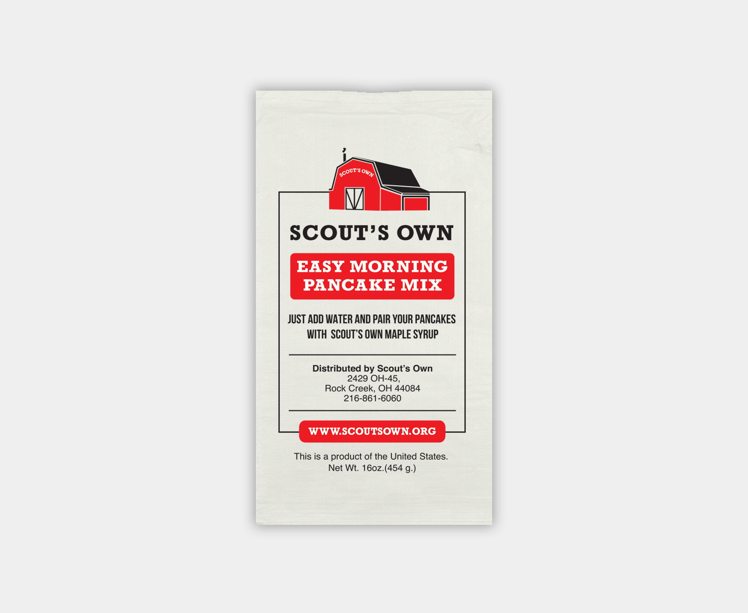 Scout's Own Pancake Mix